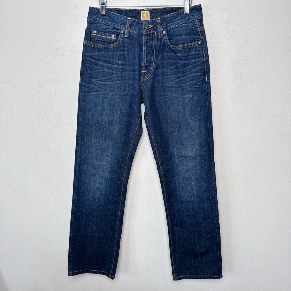 Hugo Boss Orange Mens 31 Dark Wash Slim Fit Jeans